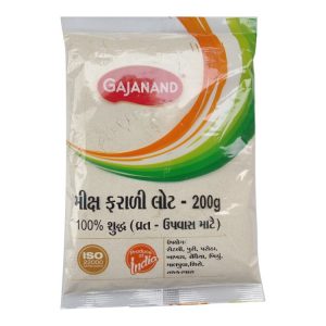 Gajanand Mix Farali Flour 200g – 100% Pure Upvas Atta | Vrat Special | ISO Certified Fasting Mix