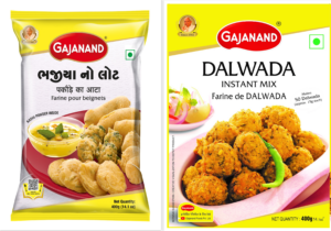 Instant Mix Combo ( Bhajiya Mix Flour 400g + Dalwada Mix Flour 400g ) ( Pack of 2 )
